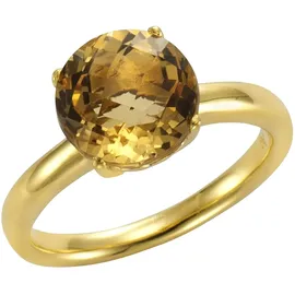 Jamelli Damenring mit Citrin