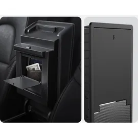 SPIGEN Tesla Center Console Organizer Hidden Storage Box - black - Model Y/3