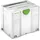 Festool SYSTAINER SYS 4 T-LOC SYS-HWZ Box Werkzeugkoffer ( 497658 ) lichtgrau koppelbar mit Holzeinsatz