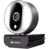 Sandberg USB Webcam Pro Silber/Weiß