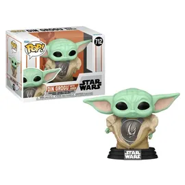 Funko Star Wars - Din Grogu with Armor 712 - Funko POP! Vinyl Figur