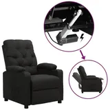 vidaXL Aufstehsessel Schwarz Stoff