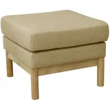 Svita HOLLY Hocker Sitzbank Flur Fußstütze Schminktisch Stuhl Beige/Natur