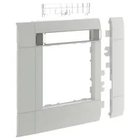 Hager GR1002KA7035 Rahmenblende modular BR, 100 mm Oberteil, halogenfrei,