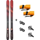 Nordica - Santa Ana 88 Unlimited 23/24 Tourenski Komplettset Damen & Fischer Bindung & Fell - grau