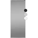 Bomann® Kühlschrank ohne Gefrierfach 242L | 0° - 8°C | 5 Ablagen | leiser Getränkekühlschrank | Flaschenkühlschrank | Vollraumkühlschrank V... - Silber