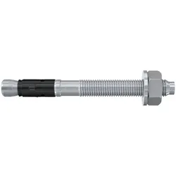 fischer 564586, Mauerziegel, Beton, Verzinkter Stahl, M12, 1,2 cm, 110 mm, 1,2 c