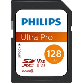 Philips SDXC Pro Speed 128GB Class 10 UHS-I V30