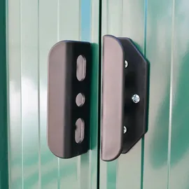 vidaXL Gartenschuppen 2,04 x 1,32 m Grün