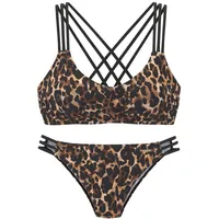 Bruno Banani Bustier-Bikini Damen Mehrfarbig 34 Cup C/D