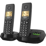 Gigaset PURE 120A Duo schwarz