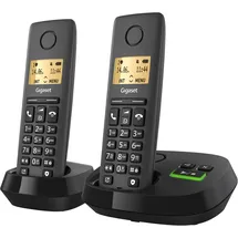 Gigaset PURE 120A Duo schwarz