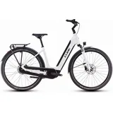 Cube Supreme Hybrid Comfort ONE 500 metallicwhite ́n ́black 2025