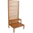 gardenson Sichtschutz mit Pflanztreppe 76 x 180 x 66 cm Eukalyptusholz