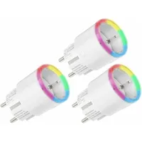 Shelly Smart-Home-Steckdose Plug S Gen3 Weiß 3 St.