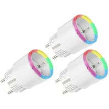 Shelly Smart-Home-Steckdose Plug S Gen3 Weiß 3 St.