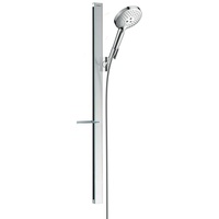 Hansgrohe Raindance Select S Brauseset 120 3jet EcoSmart 9 l/min mit Brausestange 90 cm und Seifenschale (27649000)