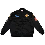 Mitchell & Ness Blackout Jacke Schwarz XL