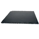 2er Set Schieferplatte 30x30cm Schwarz - 23464620