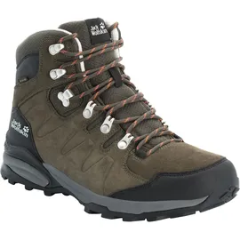 Jack Wolfskin Refugio Texapore Mid Herren Khaki/Phantom 48