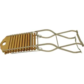 DEGAMO BAD TÖLZ Gartenstuhl 40 x 60 x 95 cm braun/silber 2 St.