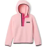 Columbia Helvetia Hoodie - Fleecejacke - Kind Satin Pink / Pink Ice L (14 - 16 Jahre alt)