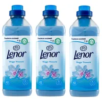 3x Lenor Risveglio Primaverile Konzentrierter Weichspüler 40 Washes 840ml