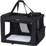 Songmics Hundebox faltbar 102 x 69 x 69 cm Schwarz