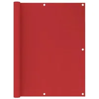 vidaXL Balkonverkleidung 120 x 300 cm Rot Polyethylen