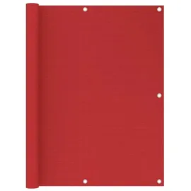 vidaXL Balkonverkleidung 120 x 300 cm Rot Polyethylen