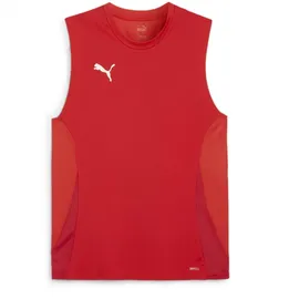 Puma teamGOAL ärmelloses Trikot Herren 01 red/white/fast red M