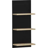 Schildmeyer Emmik Regal 30,3 x 70,2 cm Schwarz/Weiß