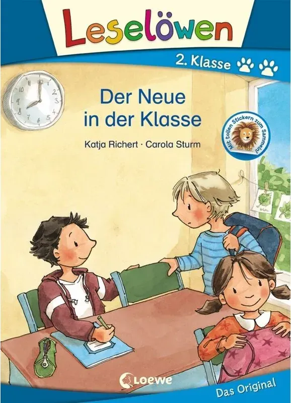 Leselöwen 2. Klasse - Der Neue In Der Klasse - Katja Richert, Gebunden