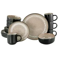 CreaTable Kombiservice 16-teilig NORDIC FJORD, für 4 Personen -