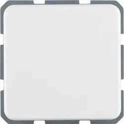 Berker 471509 Steckdose SCHUKO mit Klappdeckel wg Up IP44 polarweiß glänzend