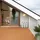 ECD Germany WPC Terrassenfliesen Hellbraun 60 x 30 cm 6 St.