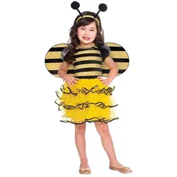 Süßes Honigbienen Mädchenkostüm - Kinder-2-3-Jahre