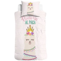 Little Monster Kinderbettwäsche - Princess Al Paca - 135cm