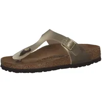 Birkenstock Damen Gizeh SFB Flip-Flops, D Gold., 37 EU - 37 EU