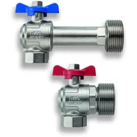 Kermi xnet Eck-Kugelhahnset 1'AGx3/4'IG 1" Stück/VPM