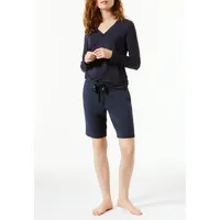 SCHIESSER Mix + Relax Pyjamahose Blau 40