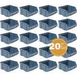 GarPet Stapelbox 20 x 20 x 10 cm 1-tlg. weiß