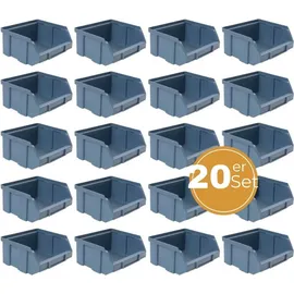 GarPet Stapelbox 20 x 20 x 10 cm 1-tlg. weiß