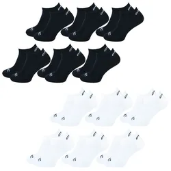 Sneakersocken Schwarz 39-42
