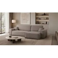 kaiser möbel Ecksofa mit schlaffunktion und bettkasten, BEST XL stoff Poso, Quelle, Verita, Mit Bettfunktion und Bettzeugfach beige