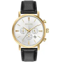 BULOVA Classic Aerojet 97B155 - Herren Designer-Armbanduhr - Chronograph