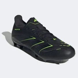 adidas Predator League MG Herren Core Black/Carbon/Lucid Lemon 43 1/3