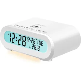 Logilink SC0121W Radiowecker Weiß