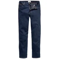 Wrangler Herren Jeans Texas Slim in dunkelblauem Cross Game-W38 / L32