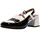 Fly london Sandalen Damen Schwarz/Weiß 36